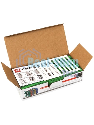 Колодка клеммная EKF plc-jxb-2.5/35gn JXB-2.5/35 зеленая EKF PROxima