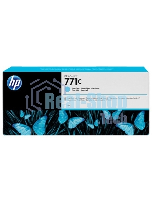 Картридж струйный HP №771C B6Y12A светло-голубой для HP DJ Z6200 (775мл)