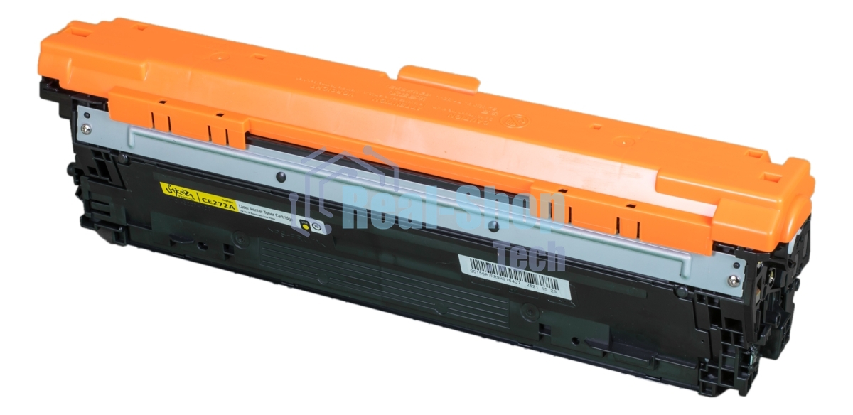Картридж лазерный Sakura CE272A для HP LaserJet Enterprise M750xh, M750n, M750dn, CP5525xh, CP5525n, CP5525dn, желтый, 15 000 к.