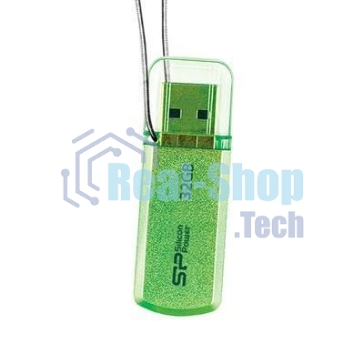 Флешка USB Silicon Power R/W 32Gb Helios 101 SP032Gb,UF2101V1N USB 2.0 зеленый