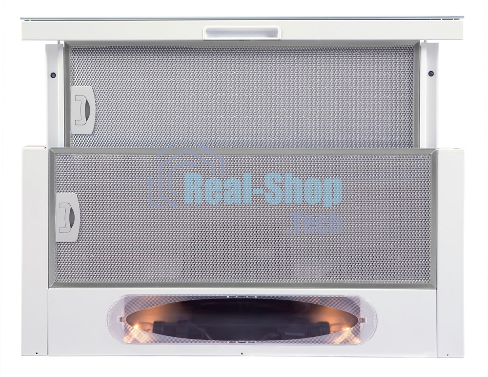 Вытяжка встраиваемая Zigmund & Shtain K 002.61 W белый, 60 см, 550 куб. м/ч, 55 дБ