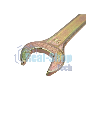 Ключ гаечный рожковый Rexant 17х19 мм, желтый цинк