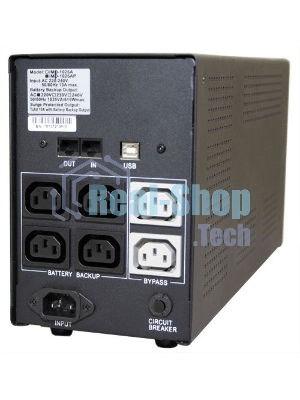 Источник бесперебойного питания Powercom Imperial IMP-1500AP 900Вт 1500ВА черный