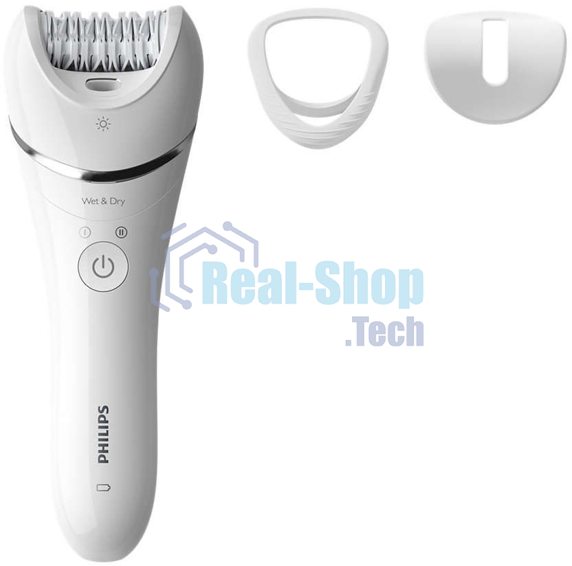 Эпилятор Philips 2 скорости, широкая головка, Wet&Dry, беспроводной