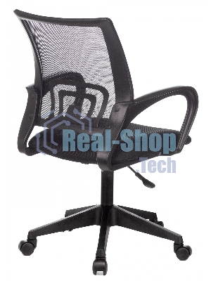 Кресло Бюрократ CH-695NLT/BLACK черный, сетка, 120 кг, механизм качания