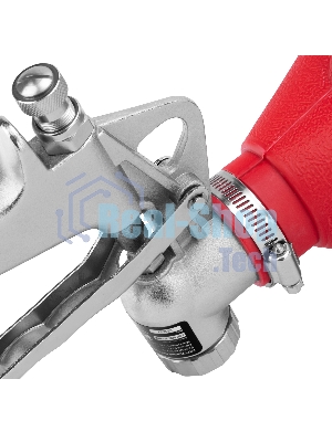 Картушный пистолет Matrix для штукатурки, V= 9,5 л, сопла 4, 6 и 8 мм