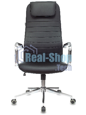 Кресло Бюрократ Chair Brt KB-9N/ECO/BLACK черный, экокожа