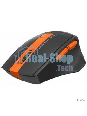 Мышь беспроводная A4Tech Fstyler FG30 серый/оранжевый, 2000 dpi, радиоканал, USB, кнопки - 5
