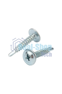 Саморез с прессшайбой Kranz ПШС сверло 4,2х25мм, пакет (800 шт/уп)