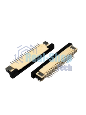 Разъем FPC Half Coverage Bottom Contact 0.8K-BX-24PWB 24 pin высота 2мм шаг 0,8мм