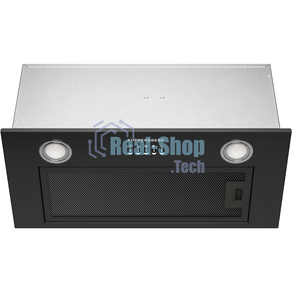 Вытяжка встраиваемая Kuppersberg Inpush 60 B черный, 60 см, 780 куб. м/ч, 62 дБ