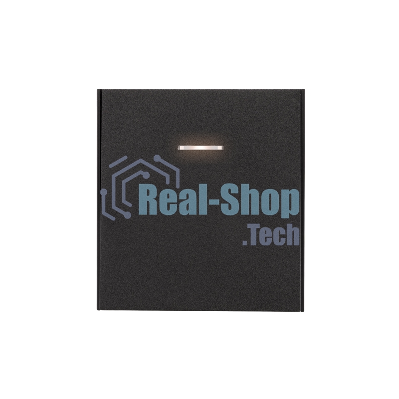 Выключатель Kranz STRONG 1 кл с подсветкой 10А с/у антрацит