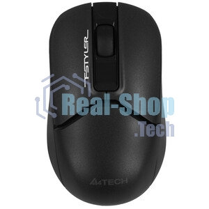 Мышь беспроводная A4Tech Fstyler FG12 белый/черный, 1200 dpi, радиоканал, USB, кнопки - 3