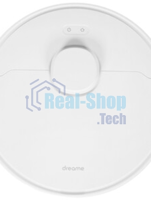 Робот-пылесос Dreame D10 Plus белый, 5200 мА·ч Li-Ion, уборка сухая/влажная, пылесборник контейнер 0.4 л