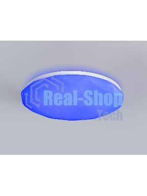 Светодиодный светильник RGB Ambrella light FZ417 WH белый IP20 46W 3000K-6500K+RGB D380*60 (ПДУ ИК)