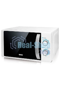 Микроволновая печь BBK 20MWS-711M/WS белый/серебро, 20 литров, механическое управление, 700 Вт