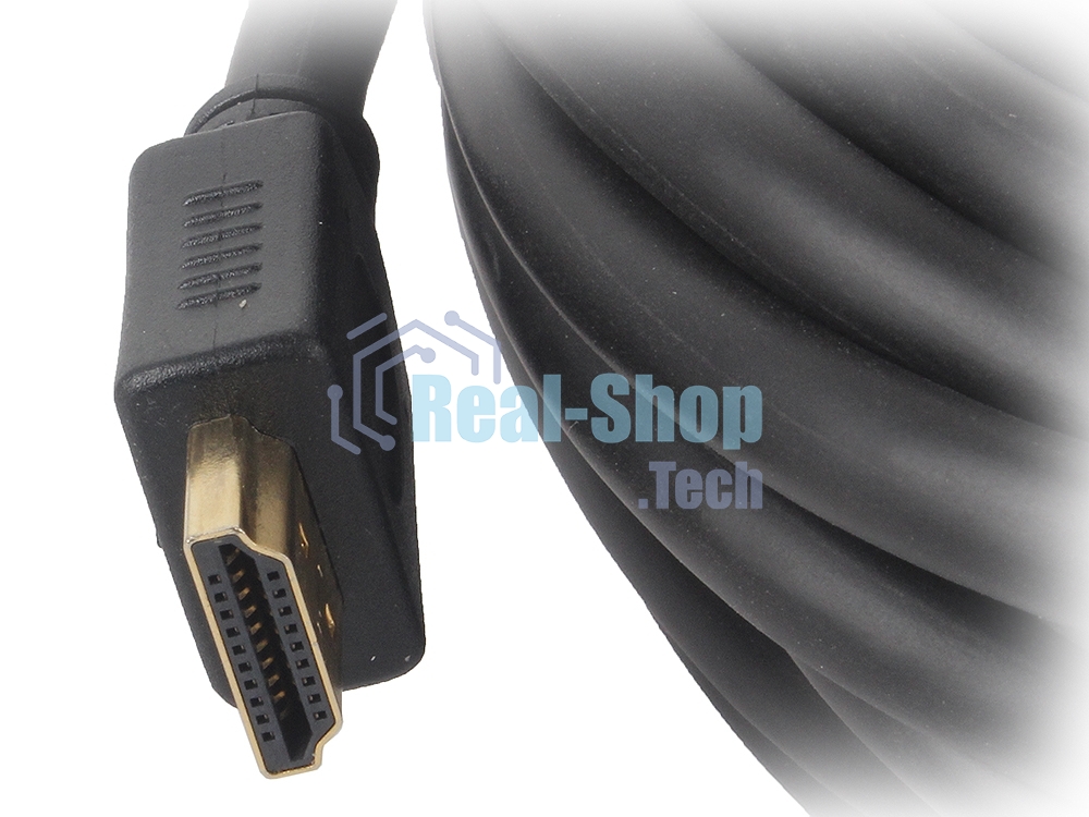 Кабель Cablexpert HDMI CC-HDMI4-7.5M, 19M/19M, v2.0, медь, позол.разъемы, экран, 7.5м, черный, пакет