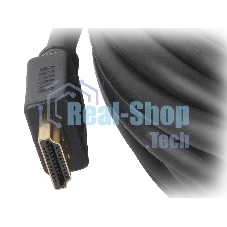Кабель Cablexpert HDMI CC-HDMI4-7.5M, 19M/19M, v2.0, медь, позол.разъемы, экран, 7.5м, черный, пакет