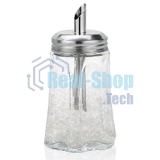 Сахарница с дозатором LR08-32 LARA 200мл, стекло, сталь