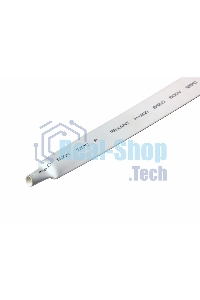 Термоусаживаемая трубка Rexant 12,0/6,0 мм, белая, упаковка 50 шт. по 1 м