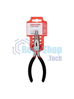 Тонкогубцы Rexant 160 мм, обливные рукоятки