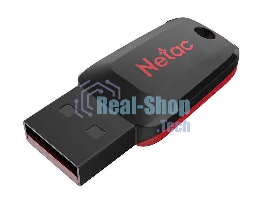 Флешка USB Netac U197 64Gb NT03U197N-064G-20BK, USB 2.0