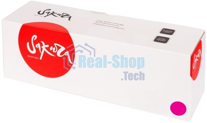 Картридж лазерный Sakura 106R03747 для Xerox, пурпурный, 16500 к.