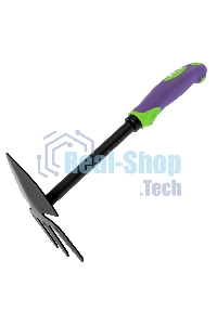 Мотыжка комбинированная Palisad 75х300 мм, стальная, обрезиненная эргономичная рукоятка, LSR1