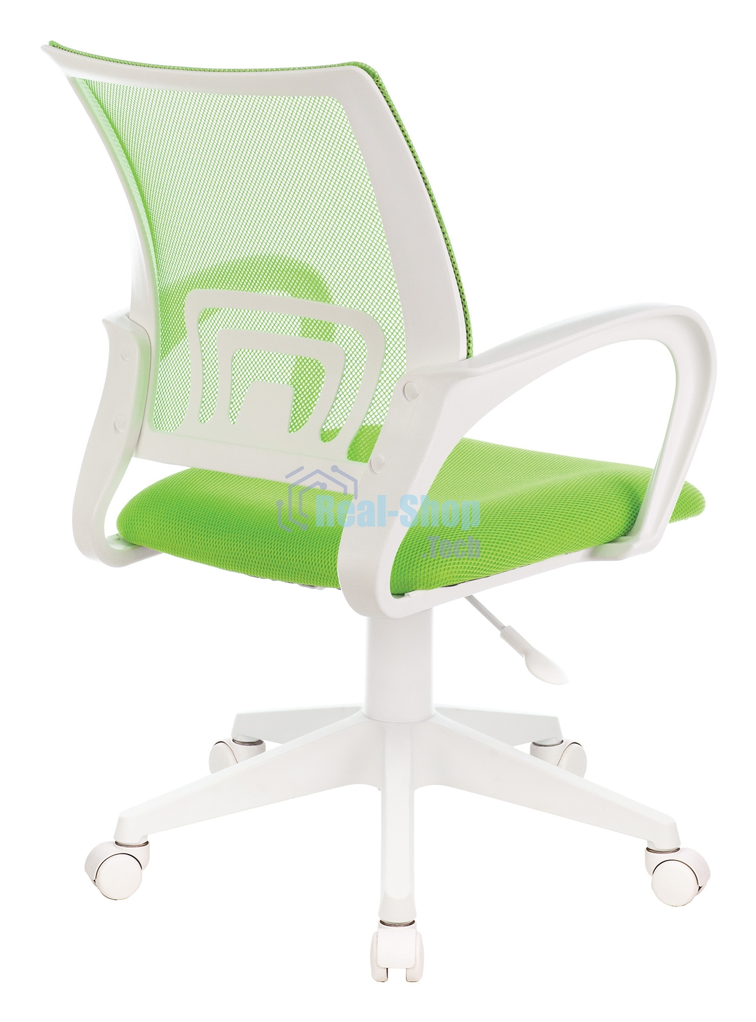 Кресло Бюрократ CH-W695NLT TW-03A TW-18 салатовый, сетка/ткань, 120 кг, механизм качания