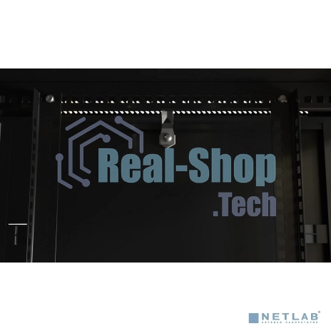 Шкаф настенный Hyperline TWB-0966-SR-RAL9004 19-дюймовый (19
