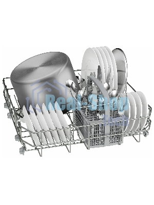 Посудомоечная машина Bosch SMS25AI05E, серебристый, 60 см, 12 компл., сушка конденсационная, 48 дБ, класс A++