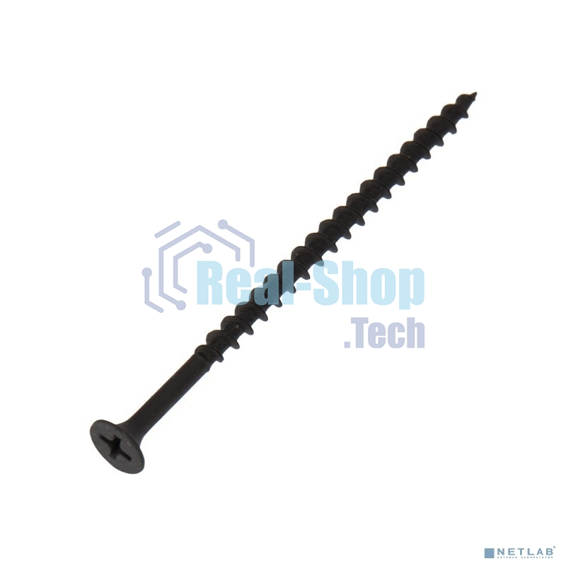 Саморез гипсокартон-дерево Kranz 4.2х75, пакет (10шт.)