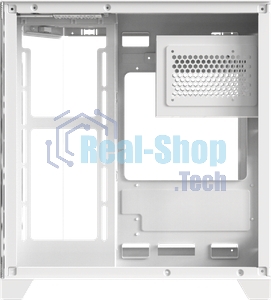 Компьютерный корпус AeroCool / Formula Crystal Z6M Floe белый без БП mATX 4x120мм 2xUSB 3.0 audio bott PSU