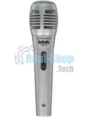 Микрофон BBK CM-114 серебристый