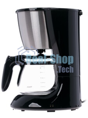 Кофеварка капельная Philips HD7459/20 черный, исп. кофе - молотый, 1.2 л, 1000 Вт.
