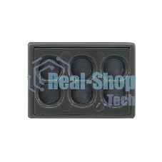 Экспресс-клемма с пастой Rexant 6-проводная до 2,5 мм², серая (50 шт./уп.) (773-306)