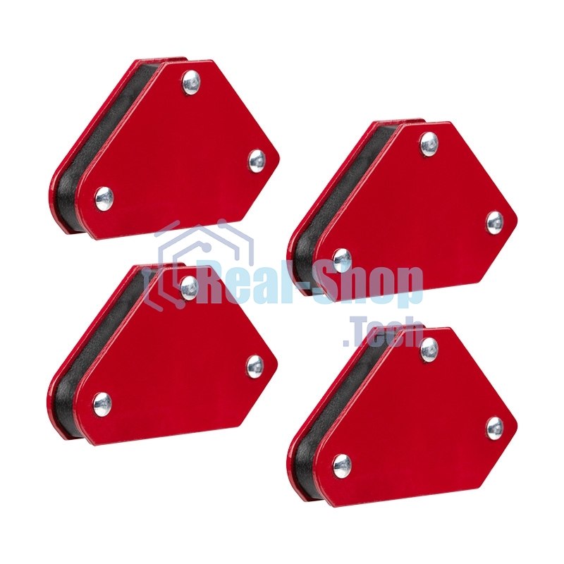 Магнитный угольник-держатель для сварки Rexant набор 4 шт. на 4 кг