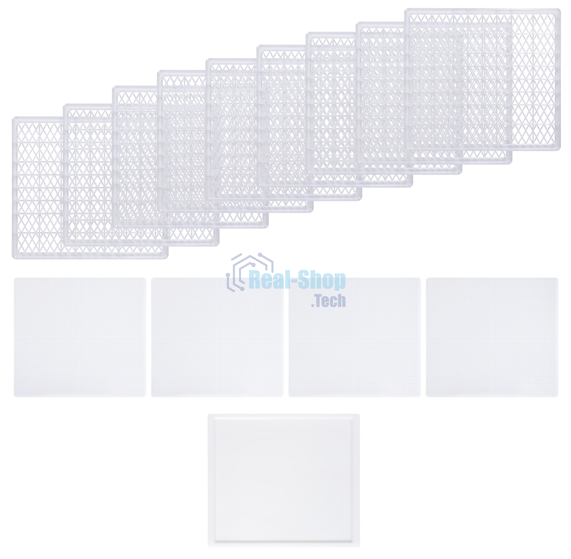 Сушка для фруктов и овощей Hyundai HYFD-P1801 18под. 700Вт черный