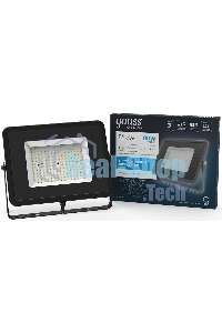 Прожектор светодиодный Gauss Qplus 100Вт 6500К 8500лм IP65 графит. сер. 1/4