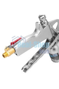 Картушный пистолет Matrix для штукатурки, V= 9,5 л, сопла 4, 6 и 8 мм