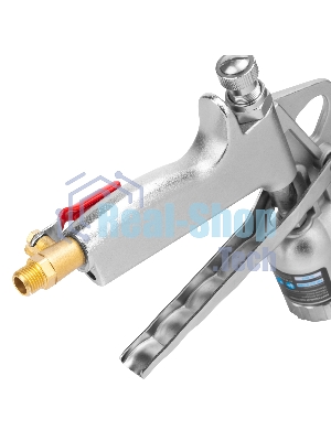 Картушный пистолет Matrix для штукатурки, V= 9,5 л, сопла 4, 6 и 8 мм