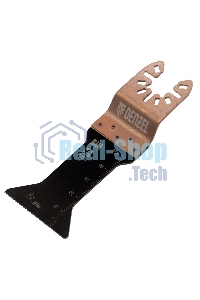 Насадка для МФИ Denzel режущая Т-образная, BiM, по металлу и дереву, 44 x 1,4 мм, мелкий зуб