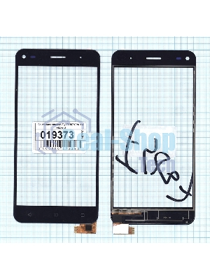 Сенсорное стекло (тачскрин) для Fly FS507 Cirrus 4, черное