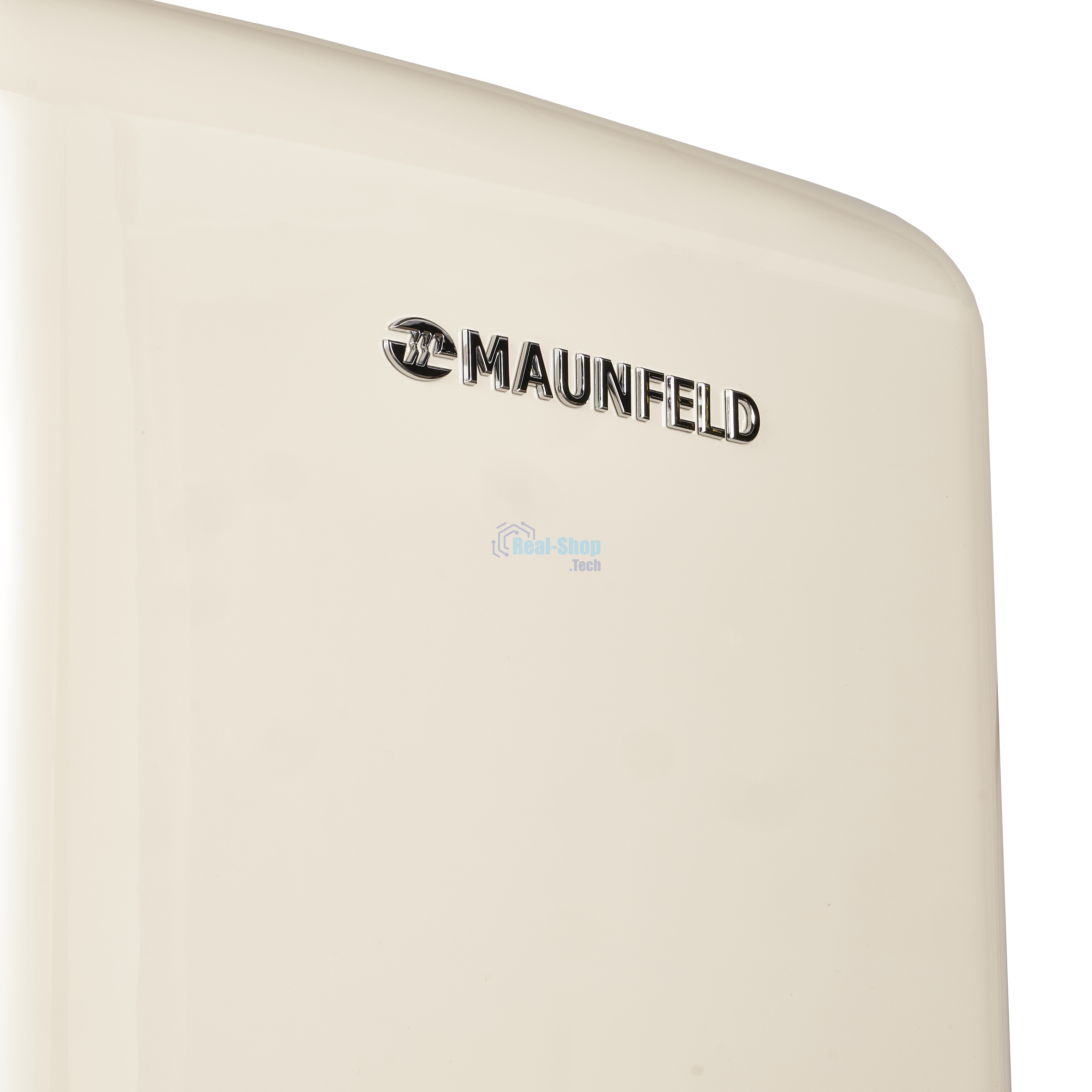 Холодильник Maunfeld MFF186NFRBG бежевый двухкамерный 181/71л морозилка снизу