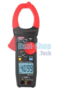 Токоизмерительные клещи UT205A+ Напряжение постоянного/переменного тока (1000 В); переменный ток (1000А); Сопротивление (40 МОм); Емкость (40 мФ); Частота (10 МГц); Отверстие челюсти 42 мм