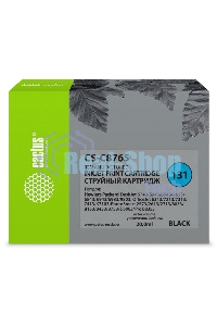 Картридж струйный Cactus CS-C8765 №131 черный (20 мл) для HP DJ 5743/5943/6543/6623/6843/6943/6983/9803/7213/7313/7413/K7103/PS 2573/2613/2713/8053/8153/8453/8753/D5063/Pro B8353
