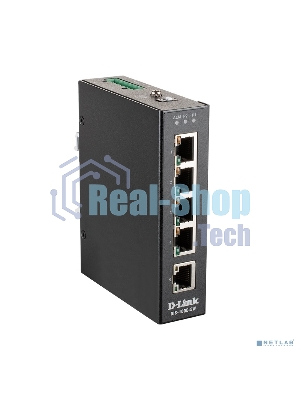 Коммутатор промышленный неуправляемый D-Link DIS-100E-5W/A1A с 5 портами 10/100Base-TX, функцией энергосбережения и поддержкой QoS