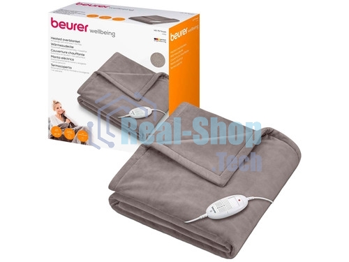 Электрическое одеяло для тела Beurer HD75 Dark Grey 100 Вт (421.06)