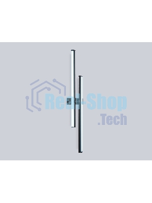 Настенный светодиодный светильник Ambrella light FL6162 BK черный 28W 3000K-6400K 810*120*65