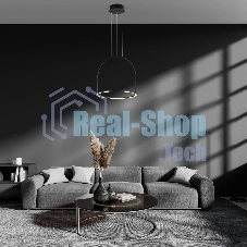 90322/1 / подвесной светильник / черный